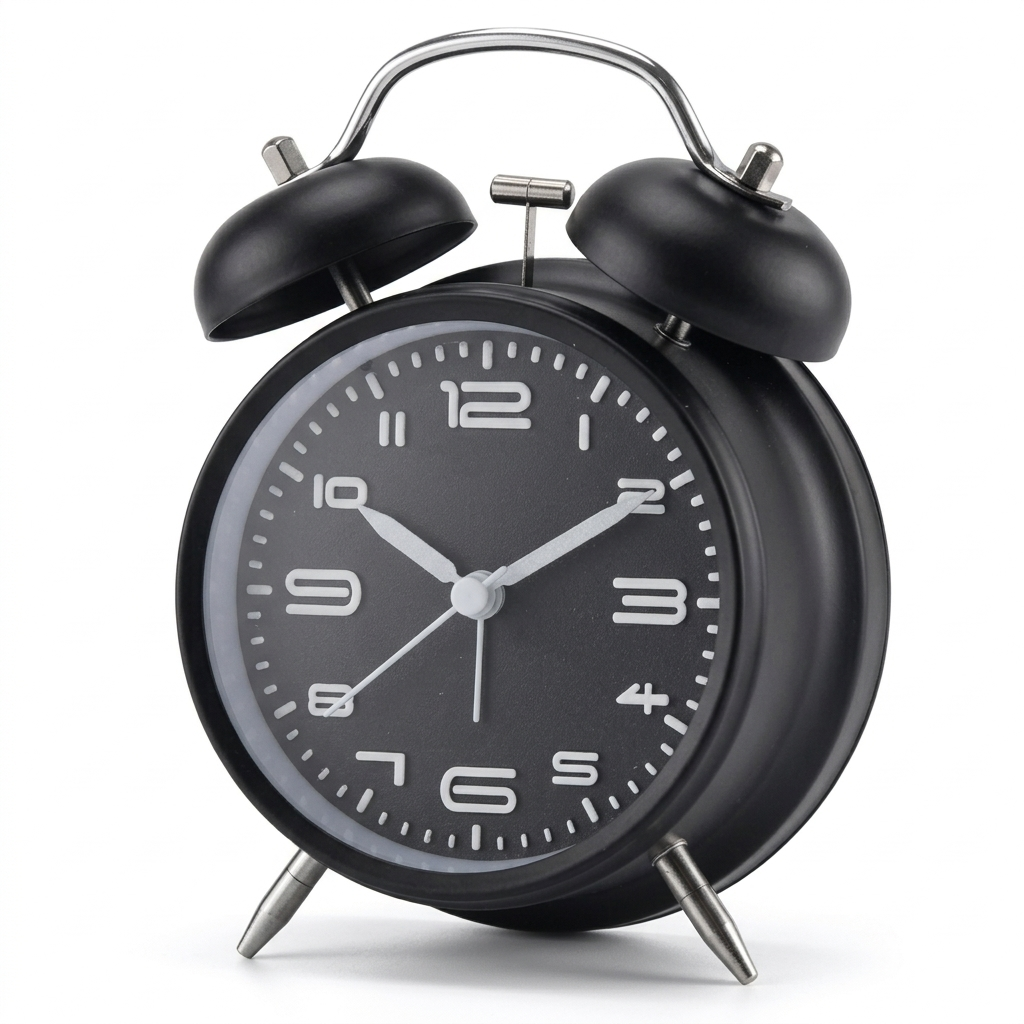 Reloj Despertador Retro de Doble Campana