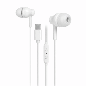 Auriculares con Cable y Micrófono para Tipo C