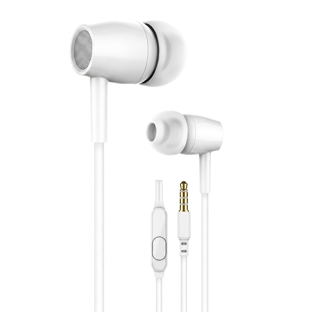 Auriculares con Cable y Micrófono para Jack