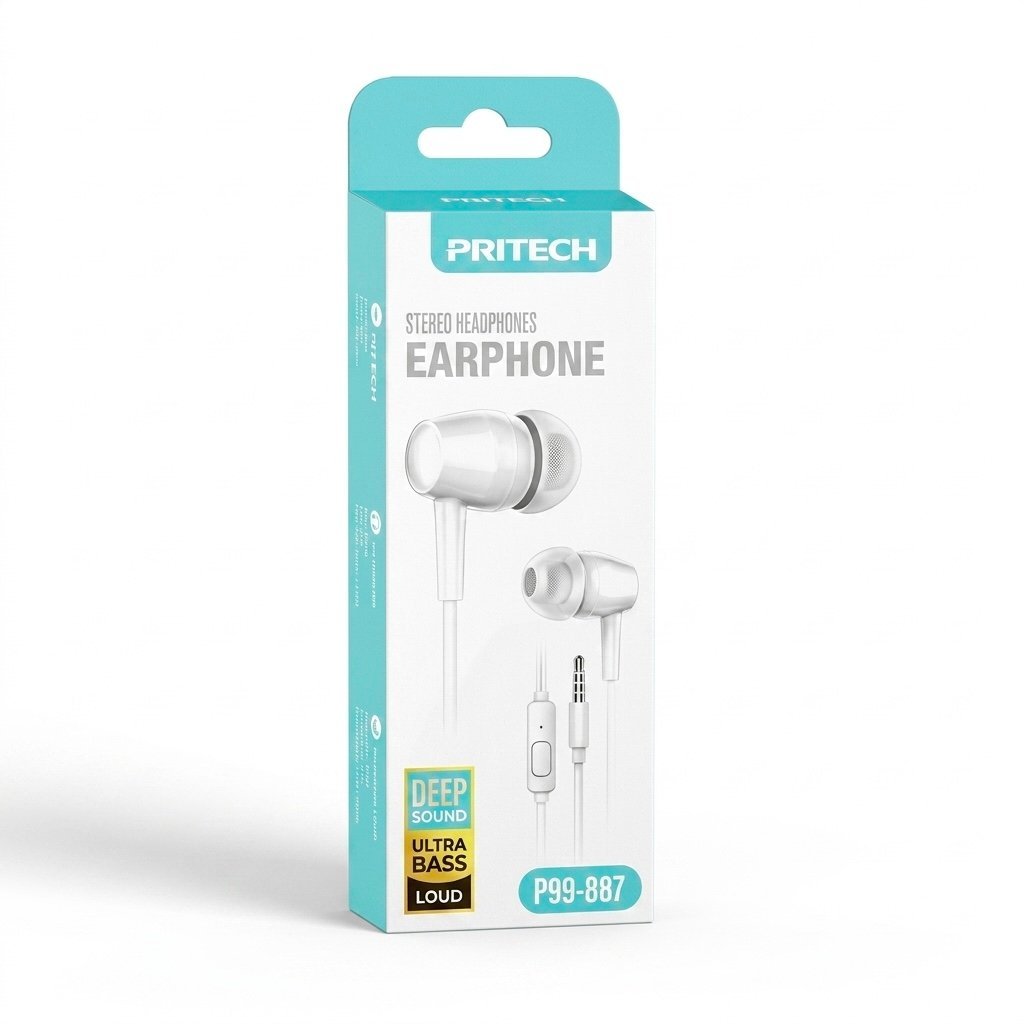 Auriculares con Cable y Micrófono para Jack