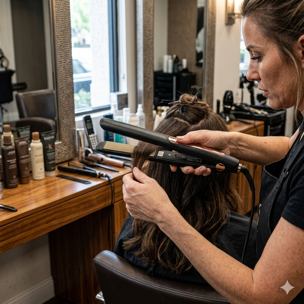 Plancha de Pelo Cabello Liso y Suave