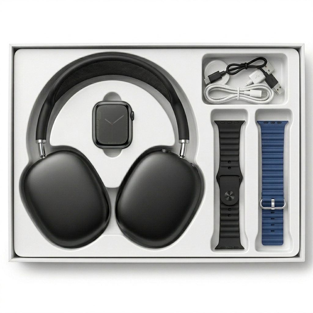 Combo Tecnológico P9 Ultra 2: Smartwatch