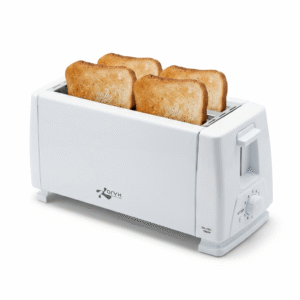 Tostadora 4 Rebanadas Ranura Larga 1500W