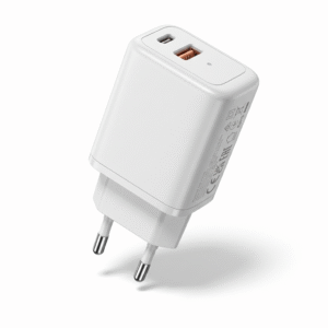 Cargador de Carga Rápida 2 Puertos (TYPE-C+USB)