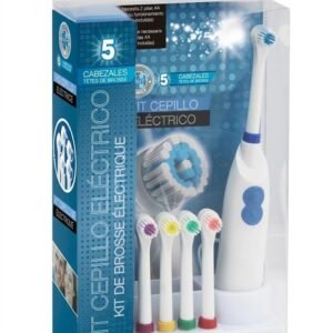 Kit de Cepillo Dental Eléctrico con 5 Cabezales