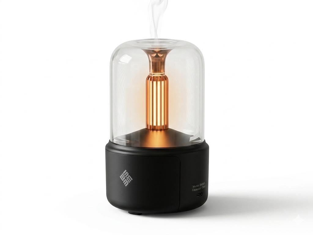 Humidificador y Difusor de Aromas con Luz Ambiental