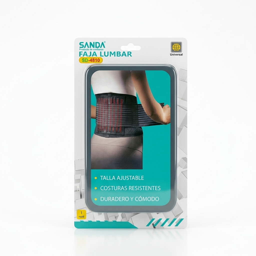 Faja Lumbar Profesional– Soporte y Estabilidad Premium