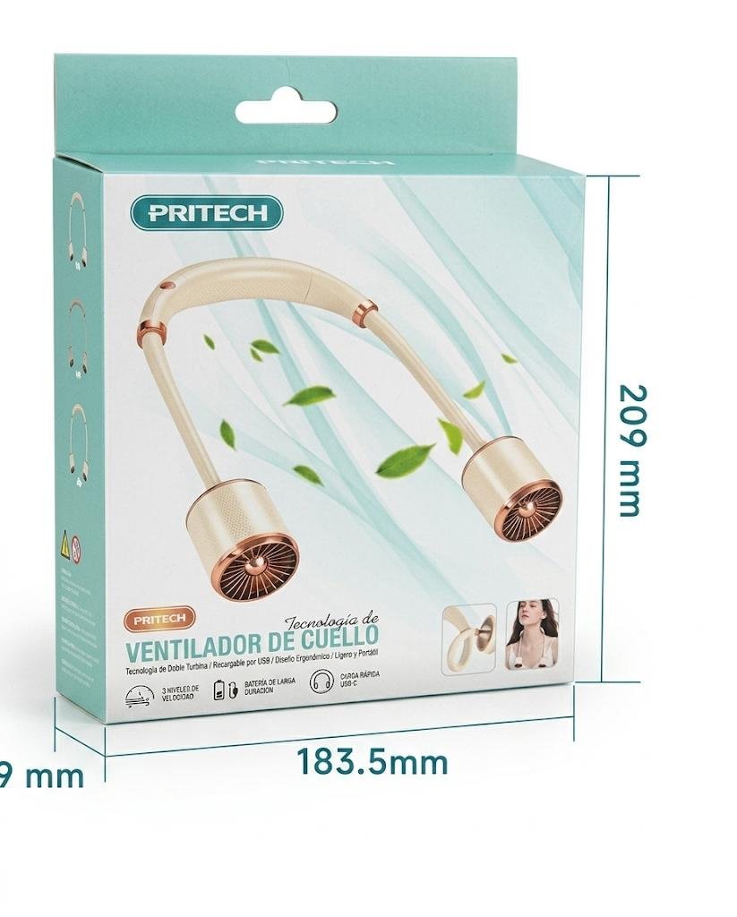 Ventilador de Cuello Portátil