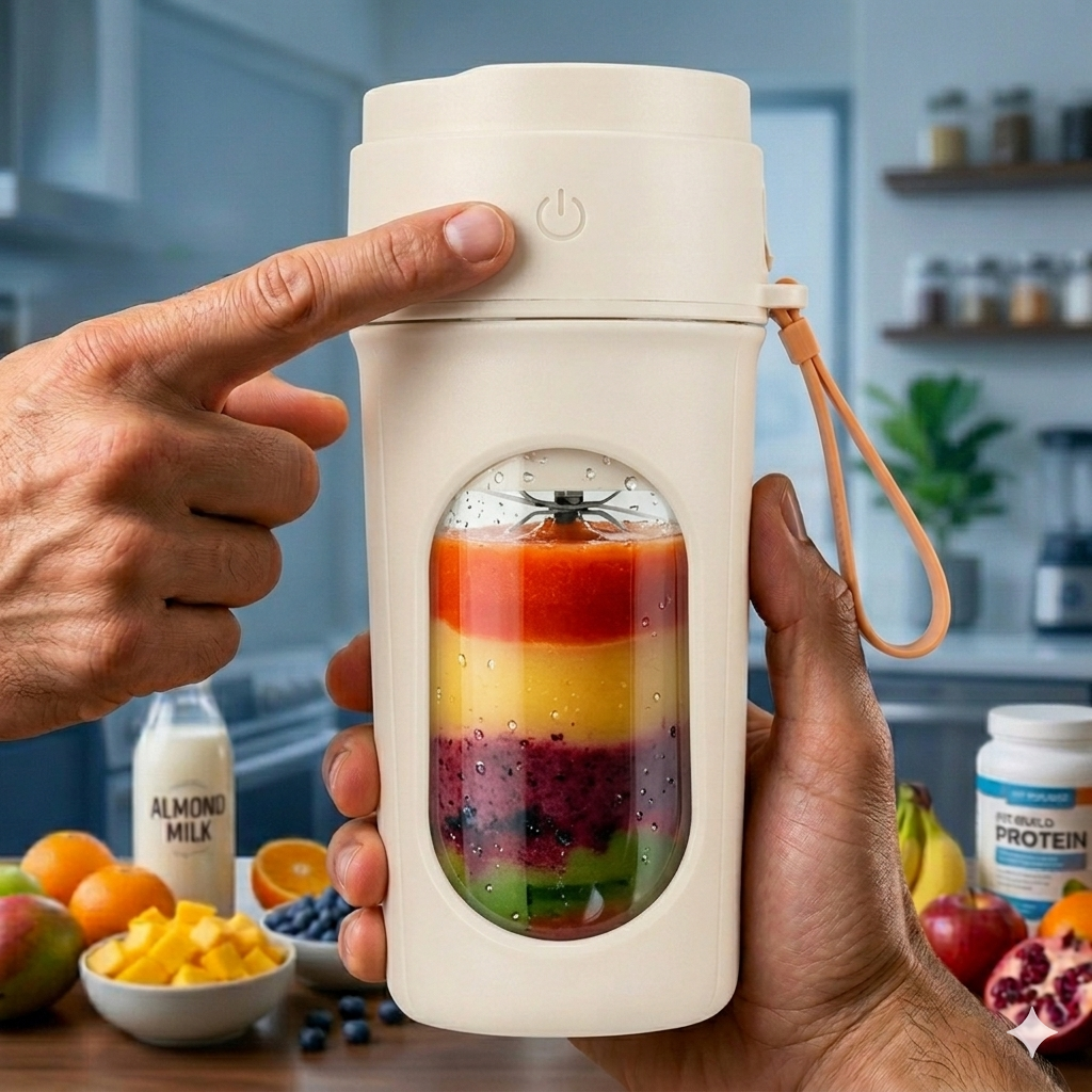 Licuadora de Zumos Portátil Recargable
