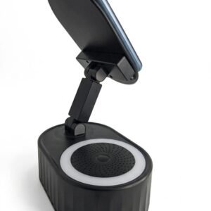Altavoz Bluetooth/Soporte Móvil Inducción Inalámbrica