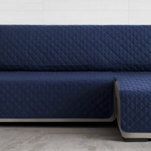 Cubre Sofá Chaise Longue Universal – Azul