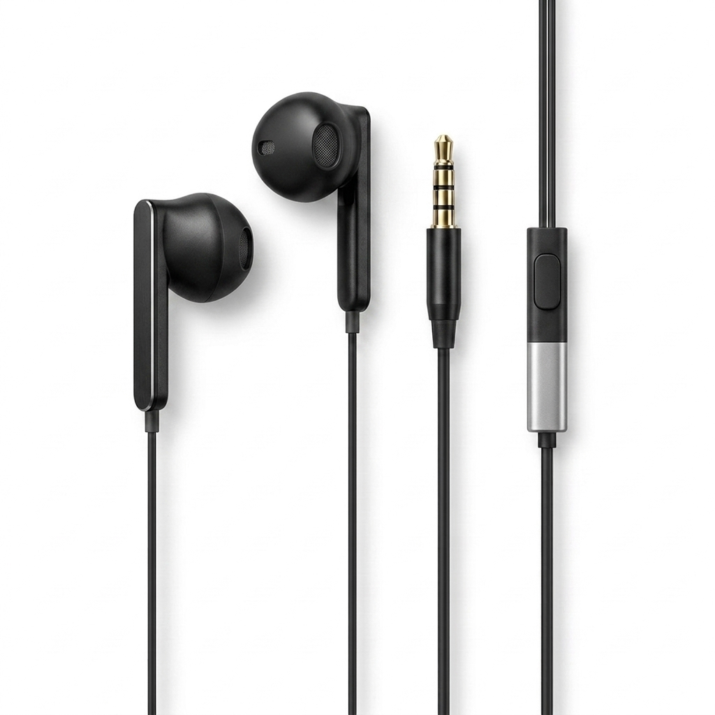 Auriculares con Cable y Micrófono para Jack