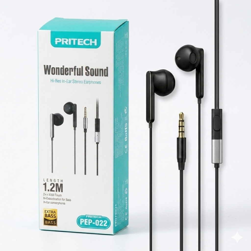 Auriculares con Cable y Micrófono para Jack