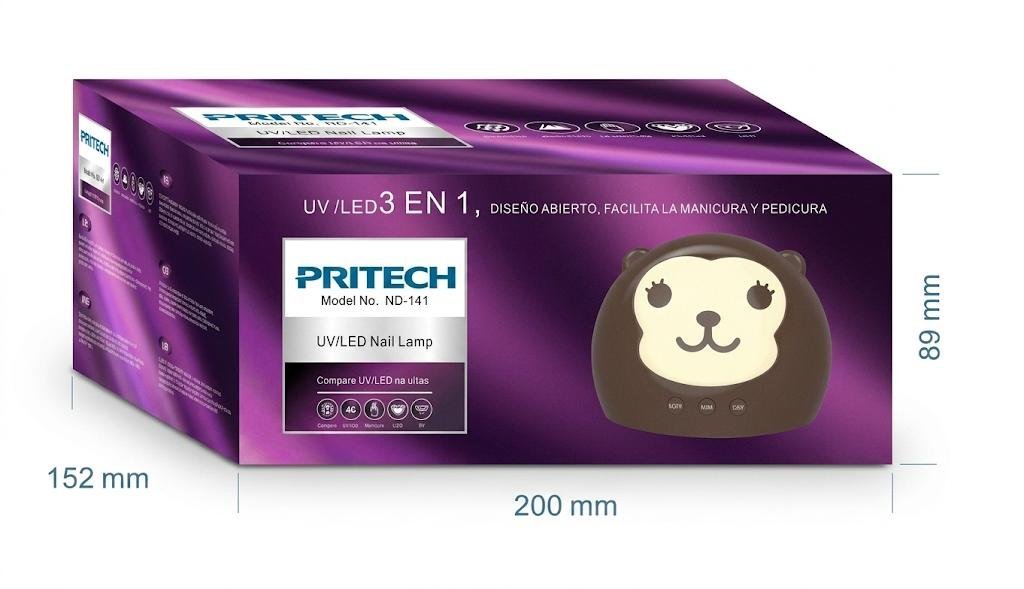 Lámpara de Uñas UV/LED - Lampara de Uñas Oso
