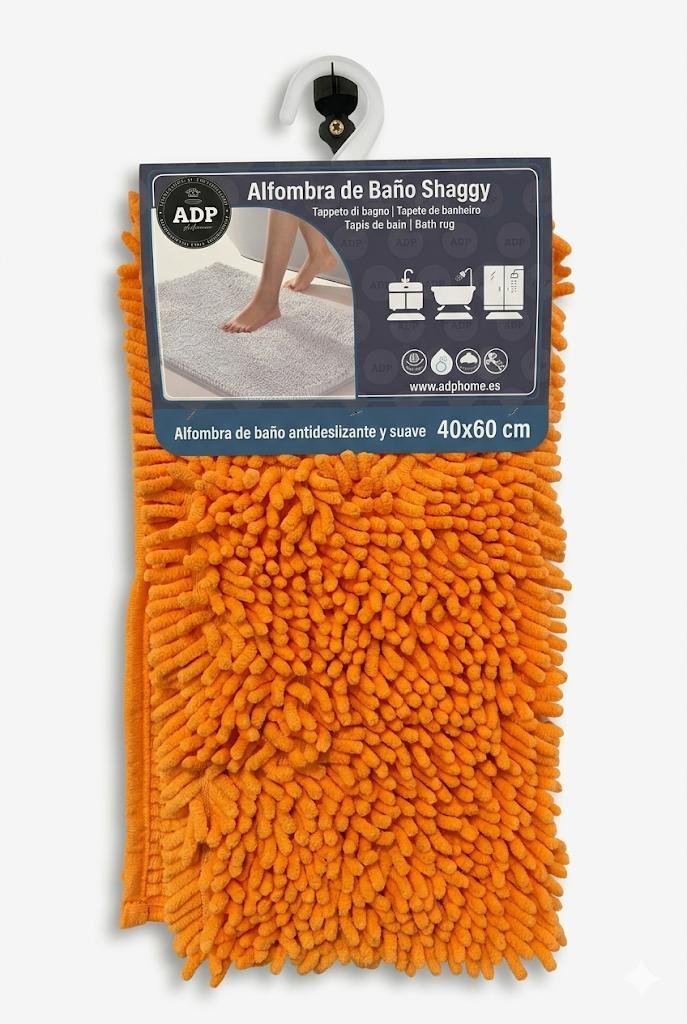 Alfombra de Baño Antideslizante y Suave 40x60cm