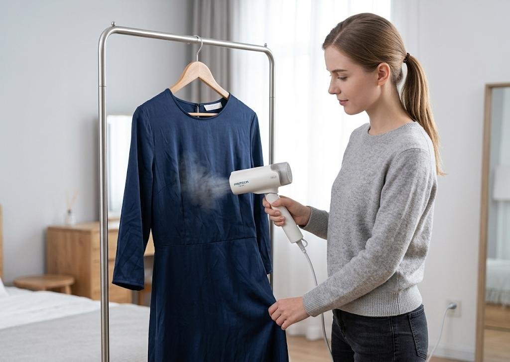 Plancha de Ropa Vertical - Vaporizador de Mano