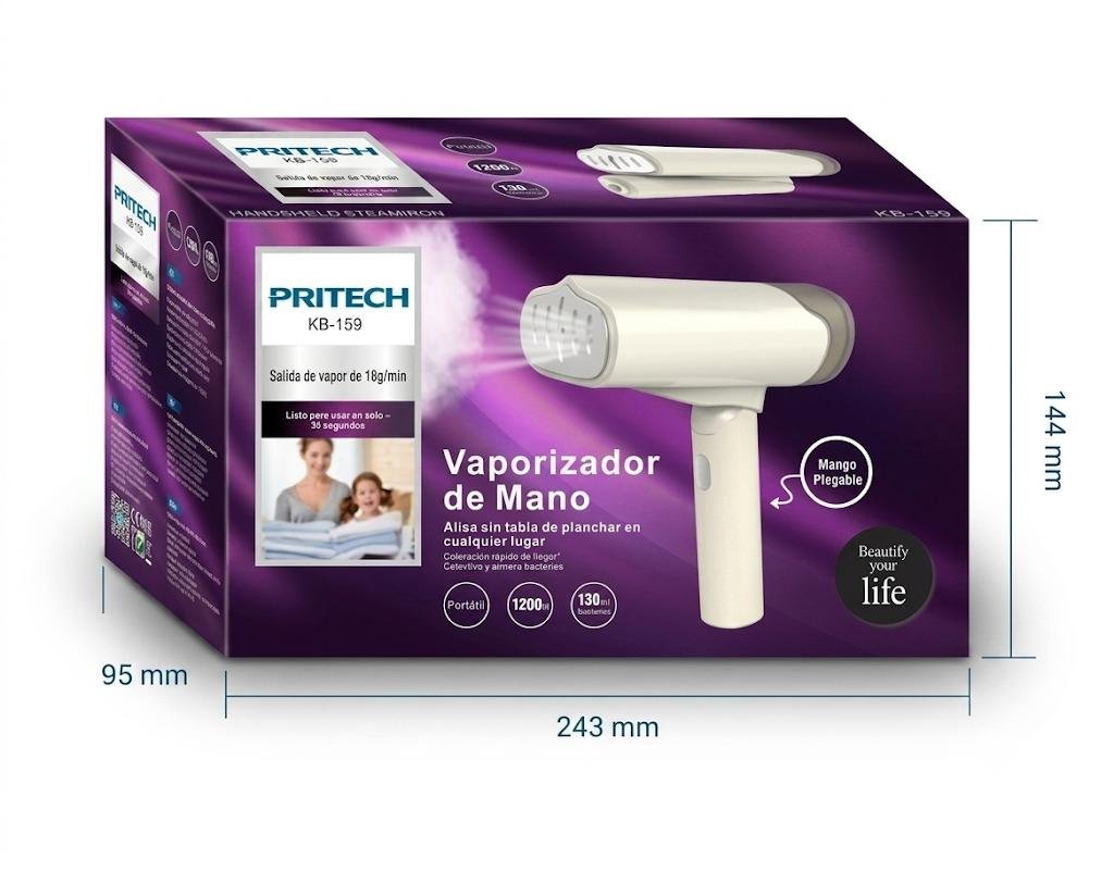 Plancha de Ropa Vertical - Vaporizador de Mano