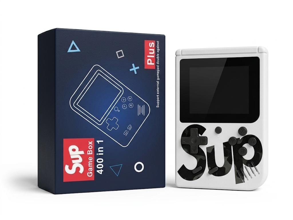 Consola Retro Portátil Sup Game Box 400 en 1