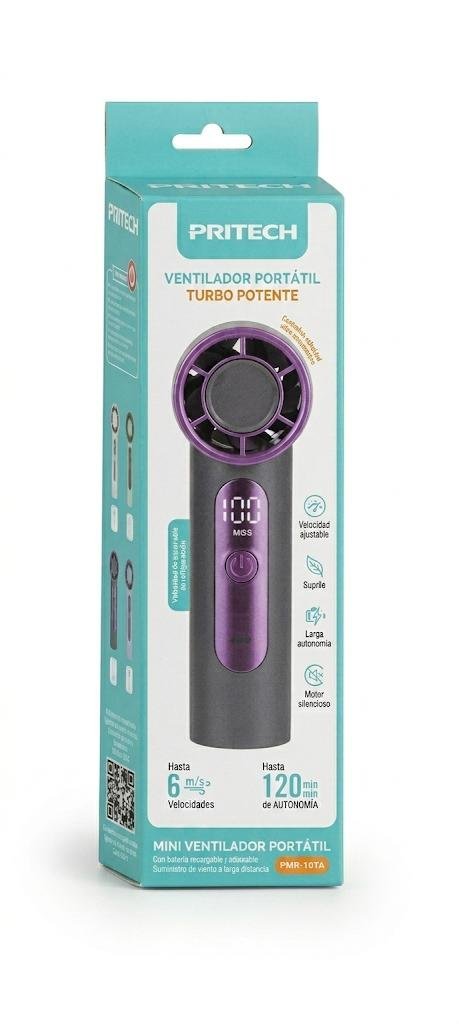Mini Ventilador Portátil Turbo Potente