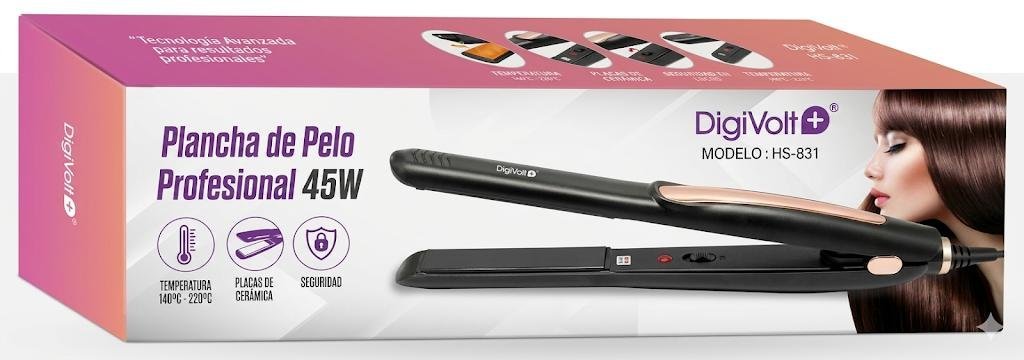 Plancha de Pelo Profesional 45W
