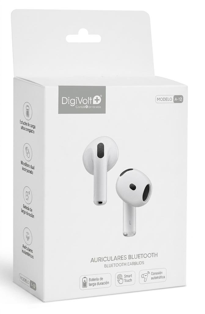 Auriculares Inalámbricos Bluetooth con Estuche de Carga