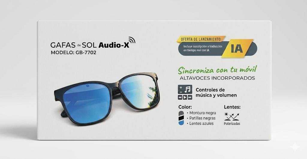 Gafas de Sol Inteligentes Audio-X