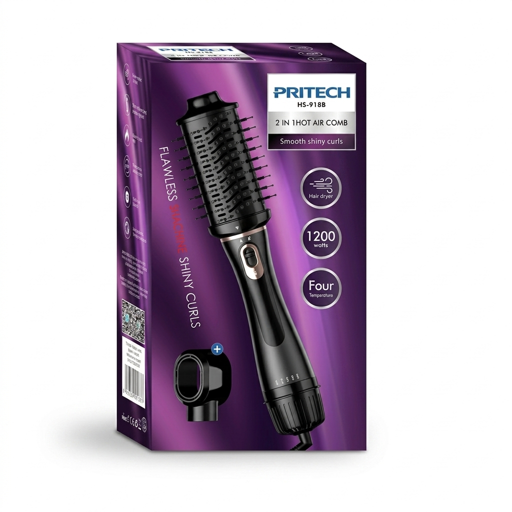 Cepillo Secador 2 en 1 - 1200W