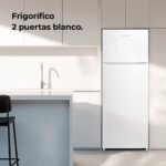 Frigorífico Bolero CoolMarket 2D 204 White E