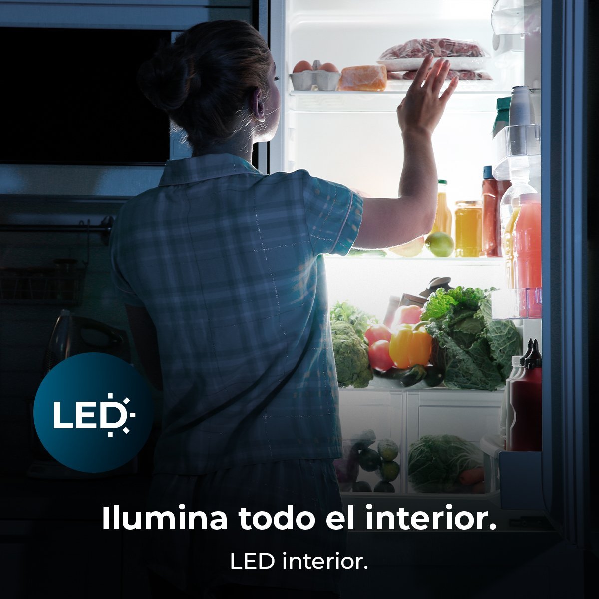 Frigorífico Bolero CoolMarket 2D 348 NF White E
