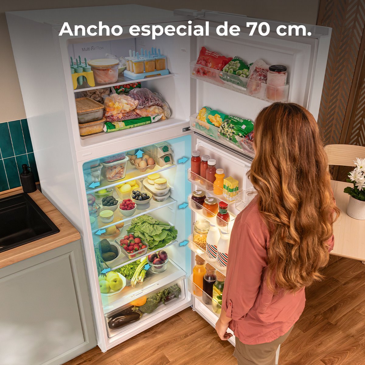 Frigorífico Bolero CoolMarket 2D 465 NF White E