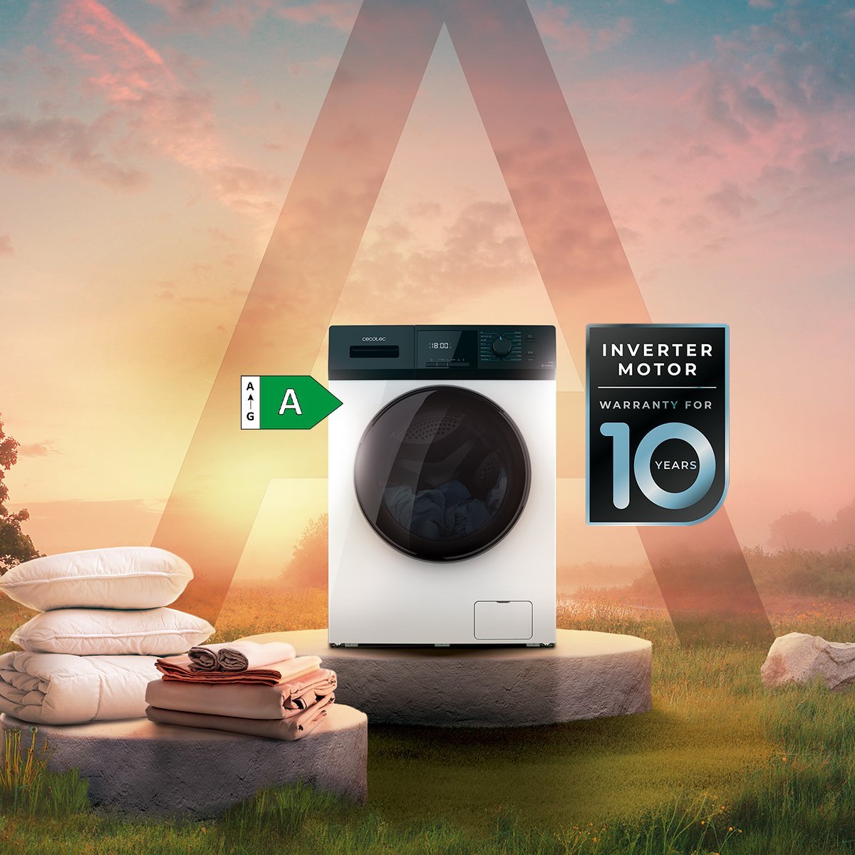 Lavadora Bolero Dresscode 8410 Inverter A