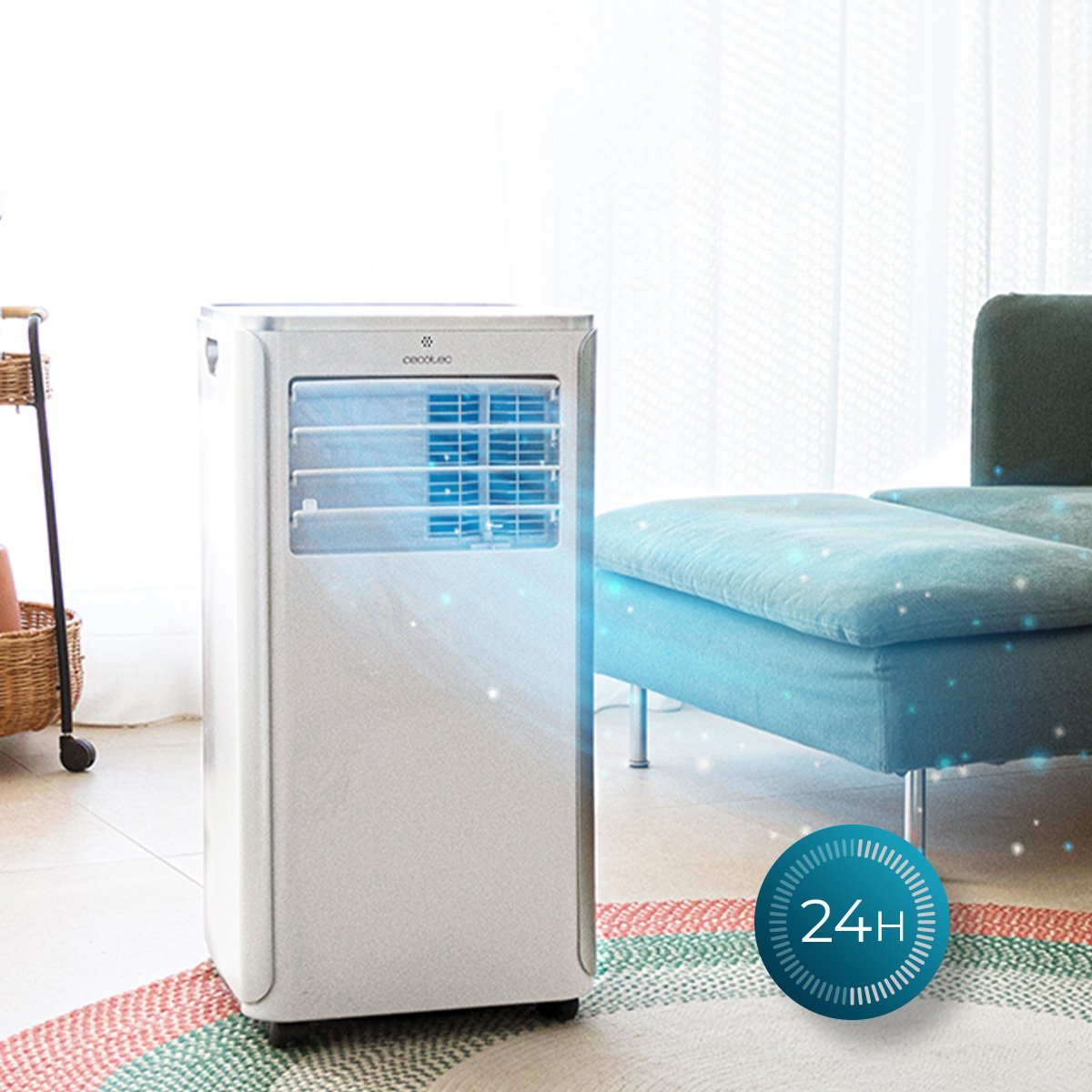 Aire Acondicionado Portátil de 9000 BTU ForceClima 9100