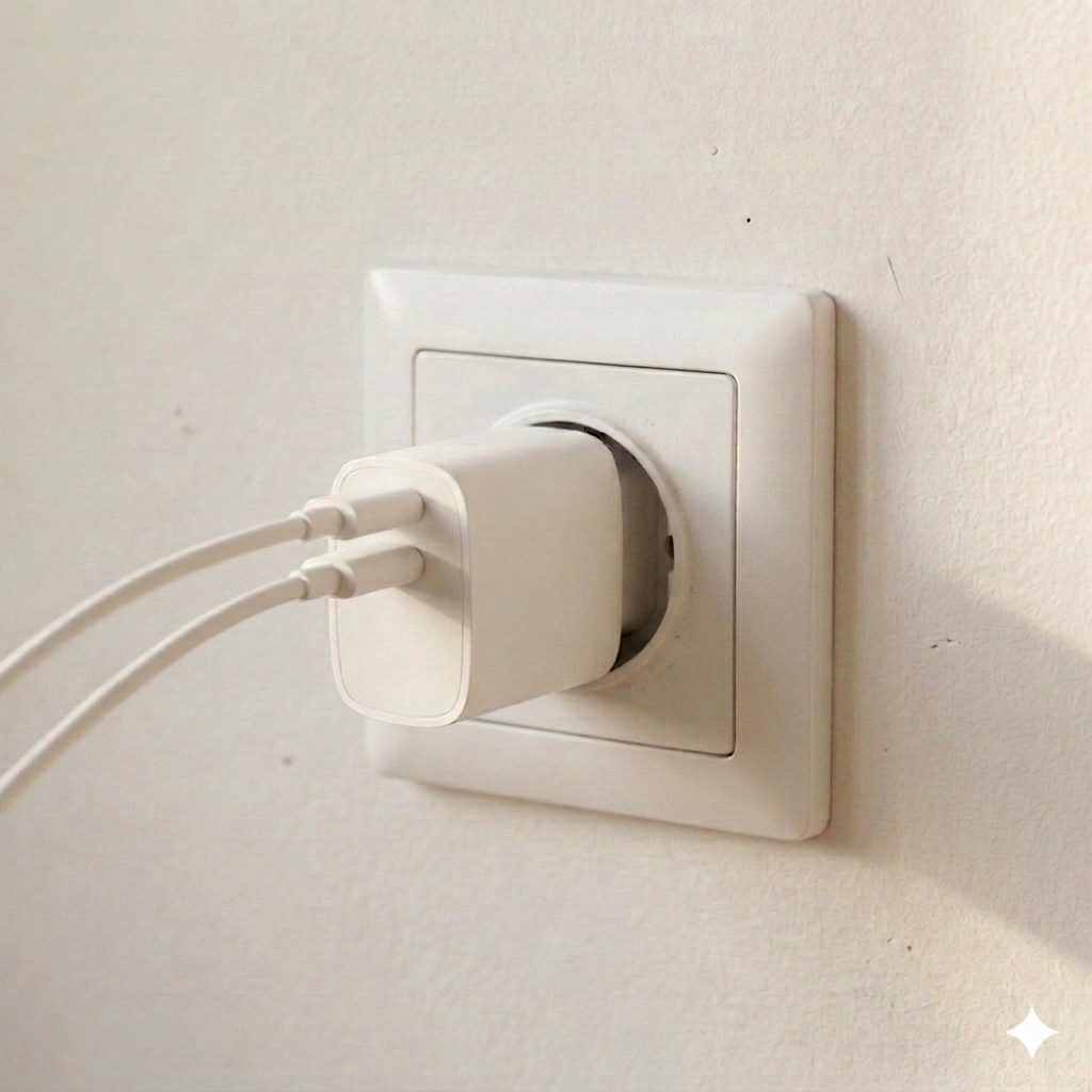 Cargador de Viaje Dual USB-C Pritech | Carga Rápida 20W