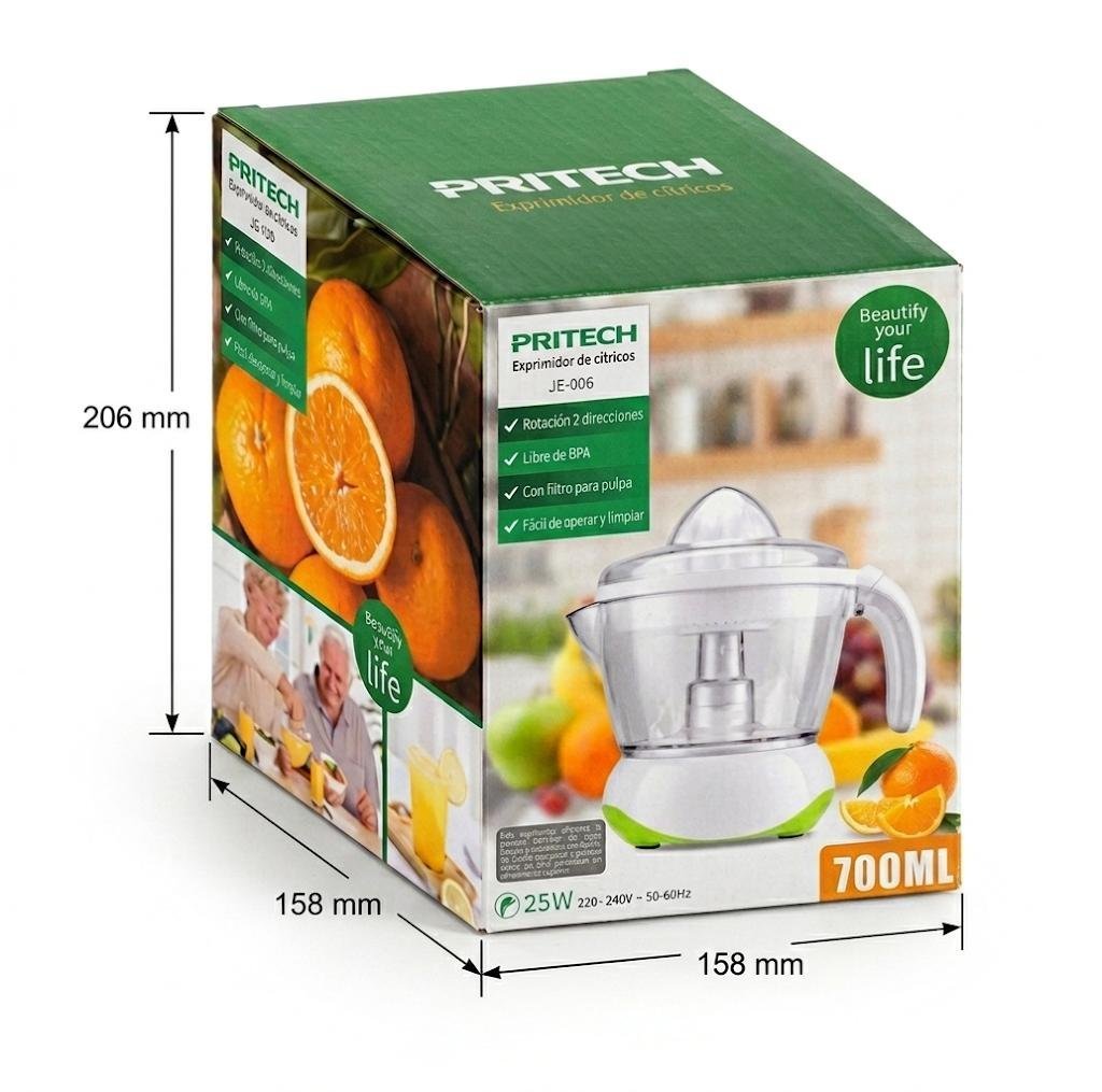 Exprimidor de Cítricos Eléctrico 700ml