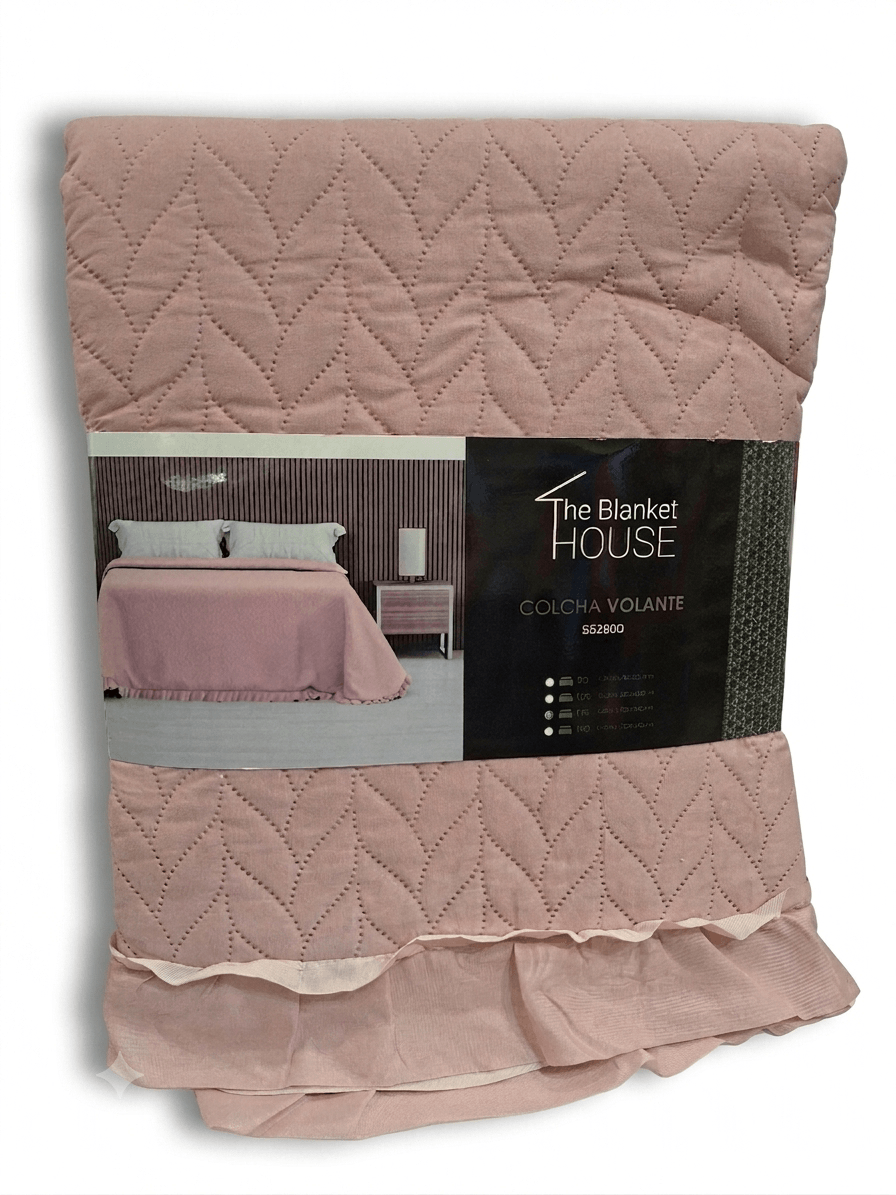 Colcha Volante Acolchada 90cm – The Blanket House