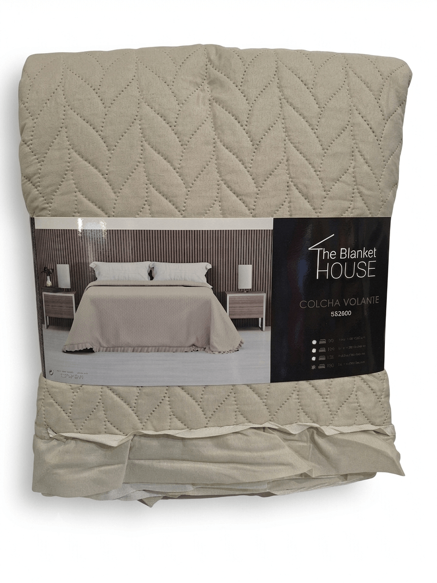 Colcha Volante Acolchada 90cm – The Blanket House