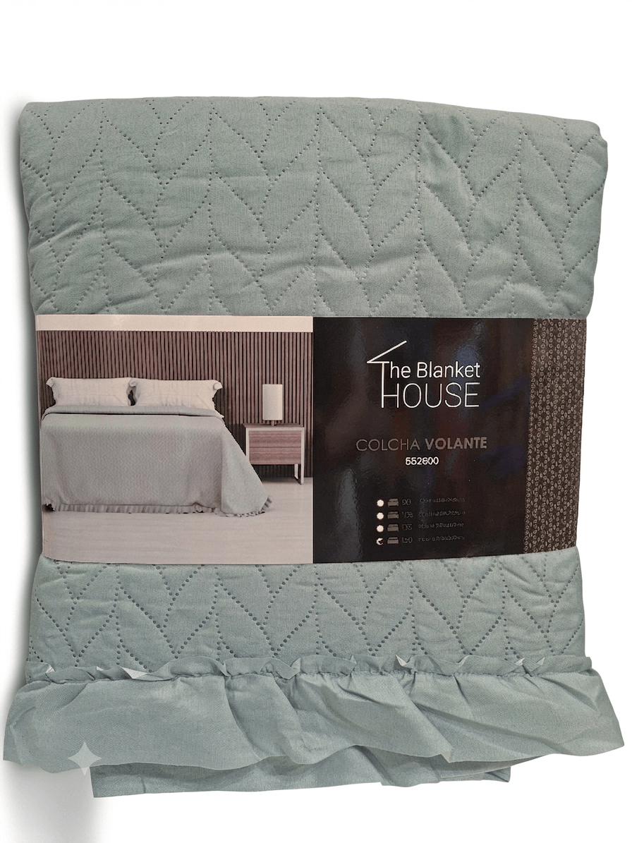 Colcha Volante Acolchada 150cm – The Blanket House