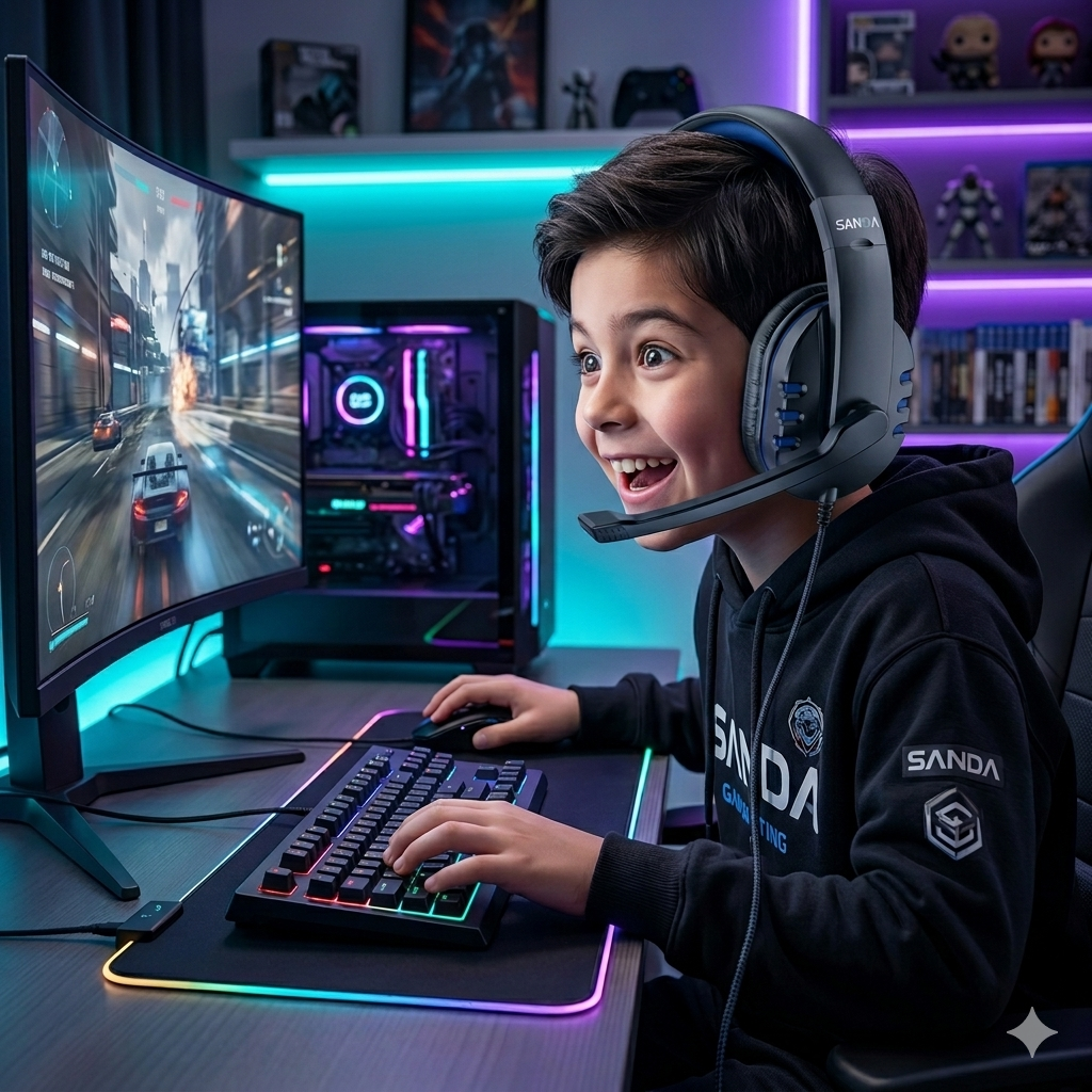 Auriculares Gaming Sanda SD-3090