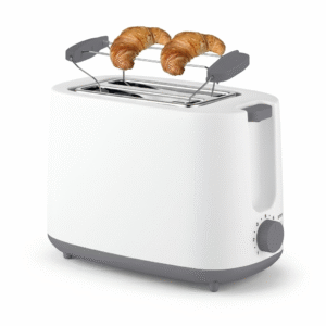 Tostadora 2 Rebanadas con Rejilla Calienta Bollos