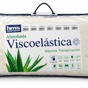Almohada Viscoelástica Máxima Transpiración – Aloe Vera