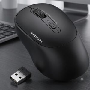 Ratón Inalámbrico Dual: 2.4GHz + Bluetooth