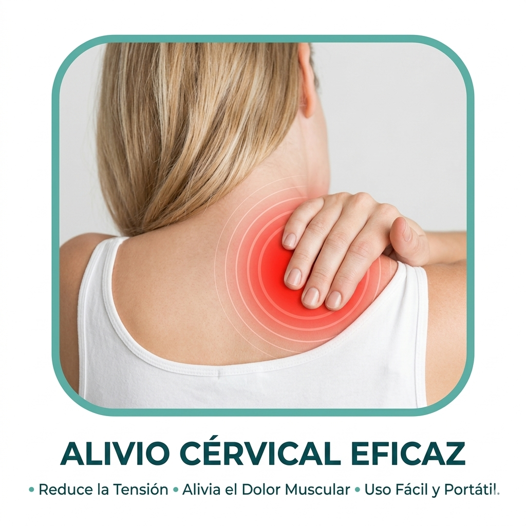 Masajeador Cervical Inteligente Alivio Terapéutico y Relajación Muscular