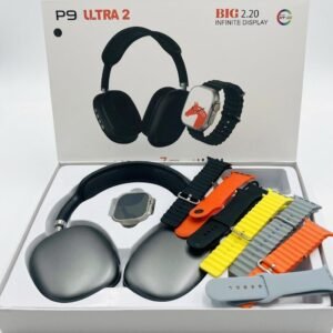 Set Auriculares de Diadema + Smart Watch con 7 Correas