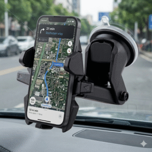 Soporte Universal para Coche – Brazo Telescópico y Ventosa de Alta Adherencia