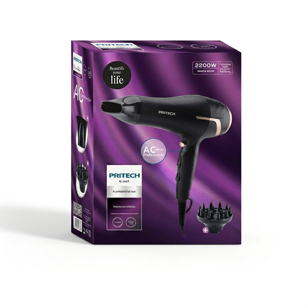 Secador de Pelo Profesional 2200W