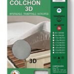 Protector de Colchón 3D Impermeable y Transpirable 90 cm