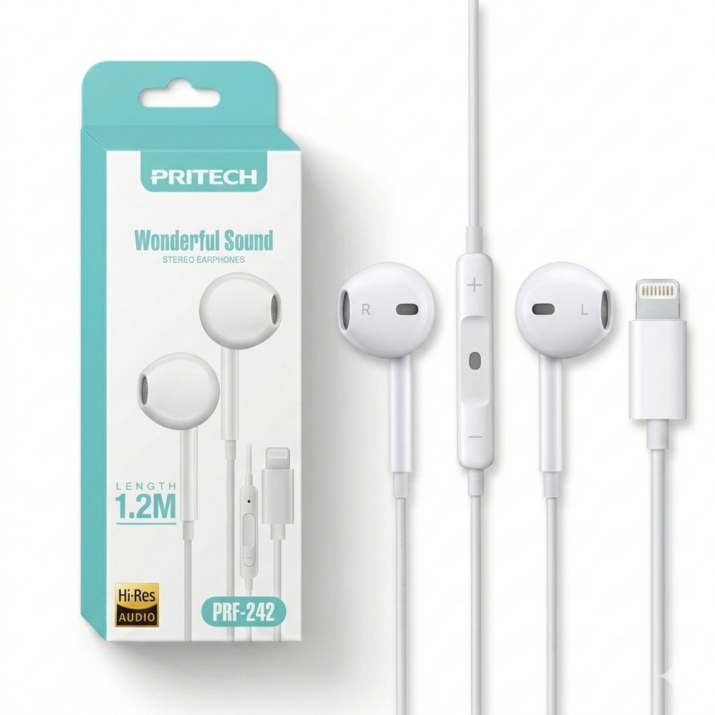 Auriculares con Cable y Micrófono para Lightning
