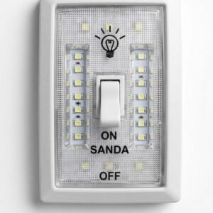 Luz LED tipo Interruptor  Linterna Portátil  Luz de Noche